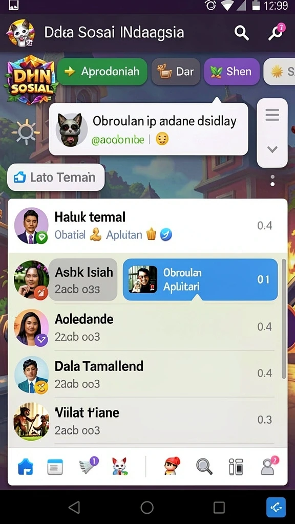 Screenshot klubimpian nomor 2